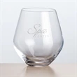 Reina Stemless Wine - Deep Etch