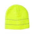 Bayside USA-Made Safety Knit Beanie with 3M Reflective Th...