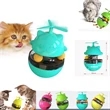 Feeder Toy Tumbler Shaped Food Cat Interactive Toy Pet Treat