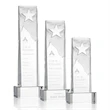 Stapleton Star Award on Base - Clear