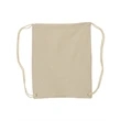 Liberty Bags Canvas Drawstring Backpack