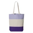 Q-Tees 11L Tri-Color Tote