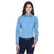 Ladies' Easy Blend™ Long-Sleeve Twill Shirt with Stain-Re...