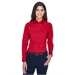 Ladies' Easy Blend™ Long-Sleeve Twill Shirt with Stain-Re...