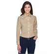 Ladies' Easy Blend™ Long-Sleeve Twill Shirt with Stain-Re...