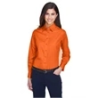 Ladies' Easy Blend™ Long-Sleeve Twill Shirt with Stain-Re...