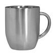 Prime Line 12oz Double Wall Stainless Steel Coffee Mug