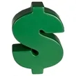 Prime Line Dollar Money Sign Shape Stress Ball