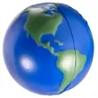 Prime Line Globe Earth Shape Stress Ball