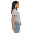 Bella + Canvas Ladies' Flowy Cropped T-Shirt