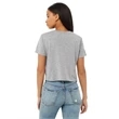 Bella + Canvas Ladies' Flowy Cropped T-Shirt