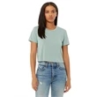 Bella + Canvas Ladies' Flowy Cropped T-Shirt