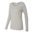 J. America Women's Glitter Long Sleeve T-Shirt