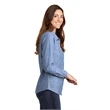 Port Authority Ladies Slub Chambray Shirt.