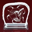 Moon/Geese Award on Base - Jade