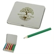 12-Pack Tinned Colored Pencils