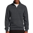 Sport-Tek® Men's Vintage Heather 1/4-Zip Sweatshirt (Size L)