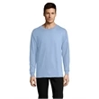 Men's 5.2 oz. ComfortSoft® Cotton Long-Sleeve T-Shirt