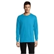 Men's 5.2 oz. ComfortSoft® Cotton Long-Sleeve T-Shirt