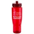 Sprint 28 oz PET Eco-Polyclear™ Bottle with Push-Pull Lid