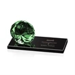 Gemstone Award on Black - Emerald