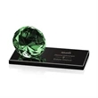 Gemstone Award on Black - Emerald