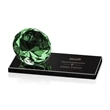 Gemstone Award on Black - Emerald