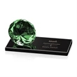 Gemstone Award on Black - Emerald