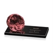 Gemstone Award on Black - Ruby
