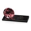 Gemstone Award on Black - Ruby