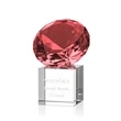 Gemstone Award on Cube - Ruby