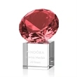 Gemstone Award on Cube - Ruby