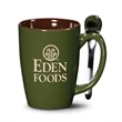 Roberta Mug & Spoon - Deep Etch 16oz