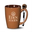 Roberta Mug & Spoon - Deep Etch 16oz