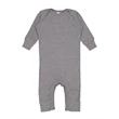 Rabbit Skins Infant Long Legged Baby Rib Bodysuit