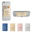 Shimmer Card Holder With Metal Ring Phone Stand