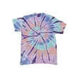 Dyenomite Rainbow Cut-Spiral Tie-Dyed T-Shirt
