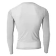 Youth Long Sleeve Compression Crewneck T-Shirt