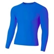 Youth Long Sleeve Compression Crewneck T-Shirt