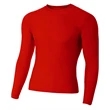 Youth Long Sleeve Compression Crewneck T-Shirt