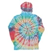 Dyenomite Tie-Dyed Hooded Pullover T-Shirt