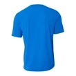 Men's Shorts Sleeve Spun Poly T-Shirt