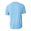 Men's Shorts Sleeve Spun Poly T-Shirt