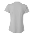Ladies' Birds-Eye Mesh V-Neck T-Shirt
