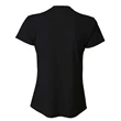 Ladies' Birds-Eye Mesh V-Neck T-Shirt