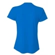 Ladies' Birds-Eye Mesh V-Neck T-Shirt