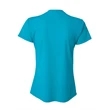 Ladies' Birds-Eye Mesh V-Neck T-Shirt