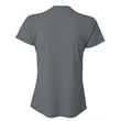 Ladies' Birds-Eye Mesh V-Neck T-Shirt