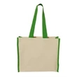 Q-Tees 14L Tote with Contrast-Color Handles