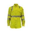 NSA TECGEN FR Premium Hi-Vis Vented Shirt - TYPE R CLASS 3